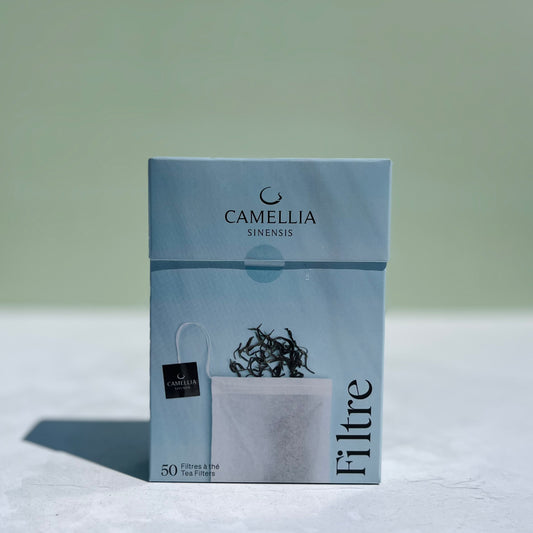 Sachet de thé en papier compostables Camellia Sinensis