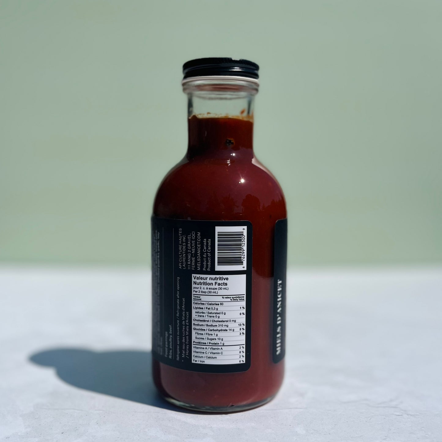 Sauce BBQ + Miel + Ail + Fumée