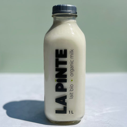 Lait biologique 1L (Consigne 2$)