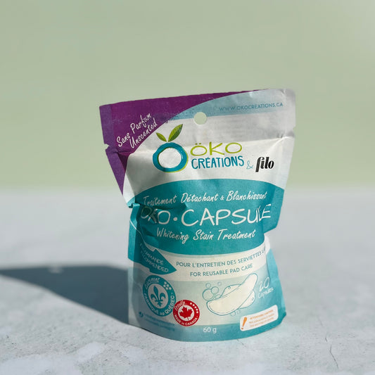 Öko-capsules pour serviettes lavables