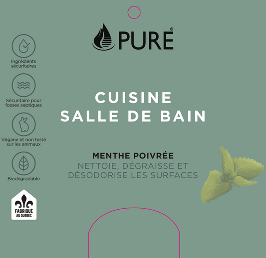 Nettoyant dégraissant cuisine & salle de bain Pure - Vrac