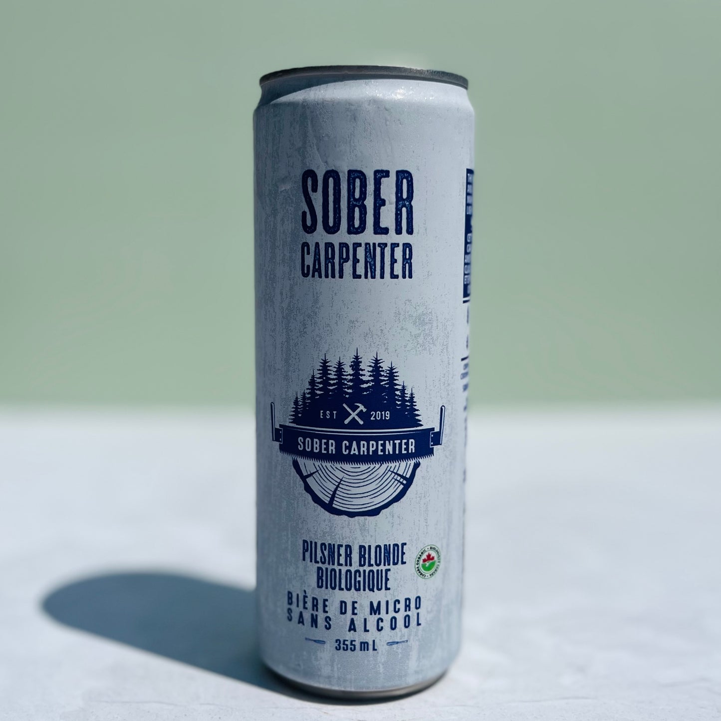 Bière sans alcool Sober Carpenter - Pilsner blonde biologique (consigne 0,10$)