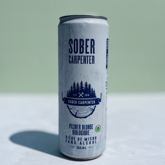 Bière sans alcool Sober Carpenter - Pilsner blonde biologique (consigne 0,10$)