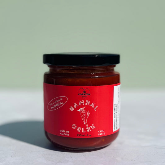 Pâte de piments sambal Oelek