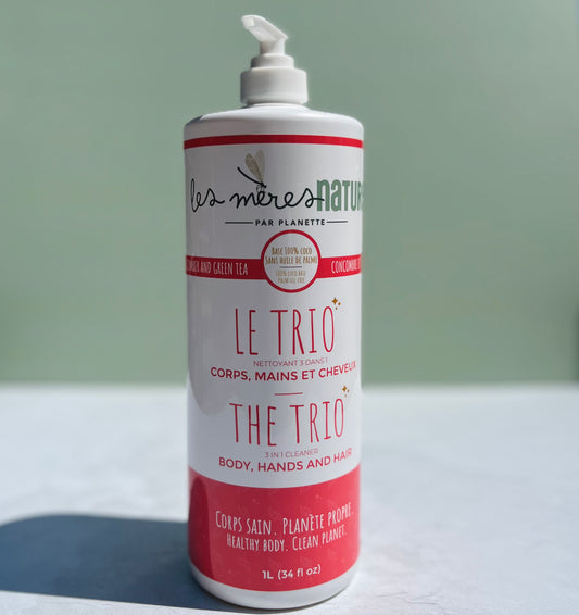 Nettoyant 3 en 1 - Corps, mains et cheveux