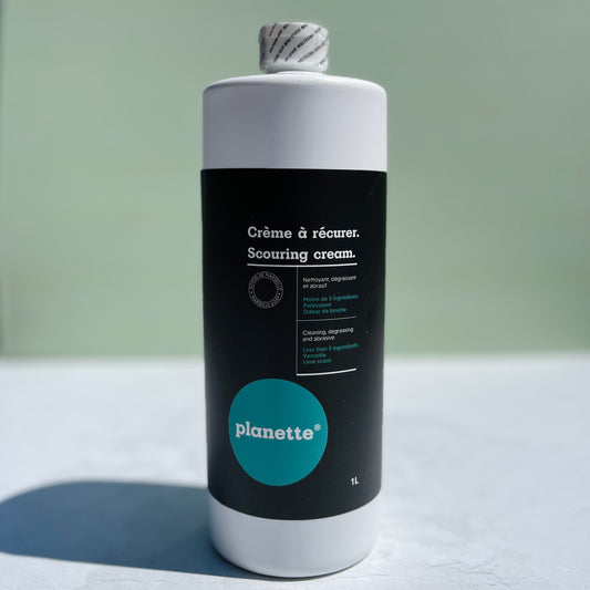 Crème à récurer 3 en 1: nettoyante, dégraissante et abrasive