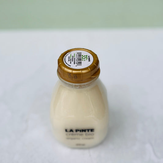 Crème biologique 473ml (Consigne 2$)