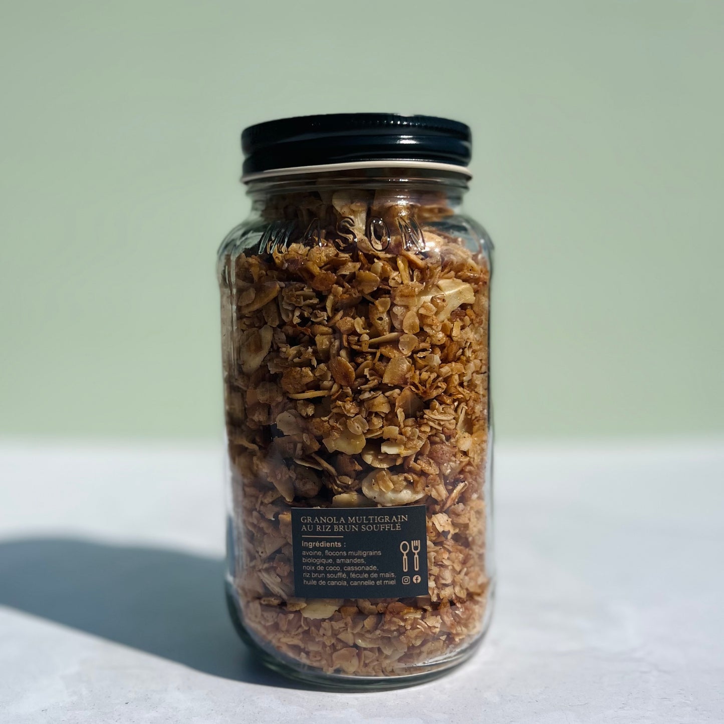 Pot de granola maison (Consigne 2,50$)