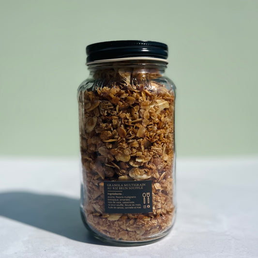 Pot de granola maison (Consigne 2,50$)