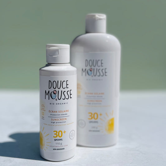 Écran solaire 100% naturel