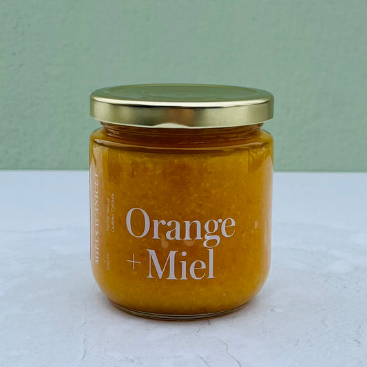 Marmelade orange et miel d’Anicet