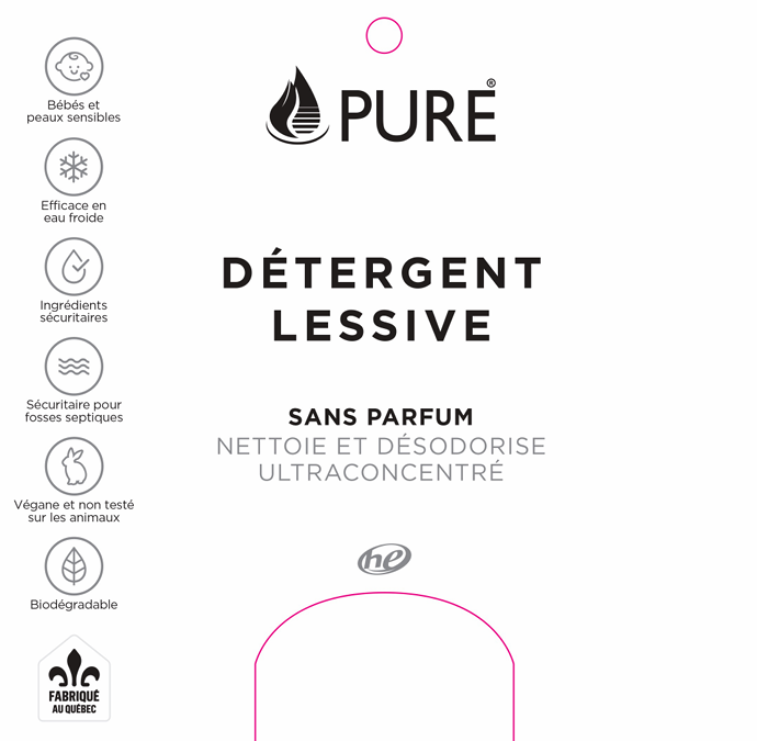 Détergent à lessive Pure - Vrac