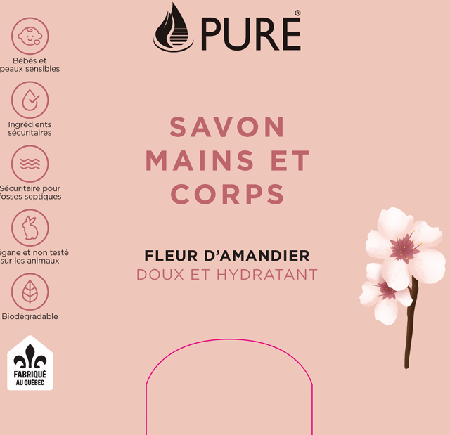 Savon mains et corps Pure - Vrac