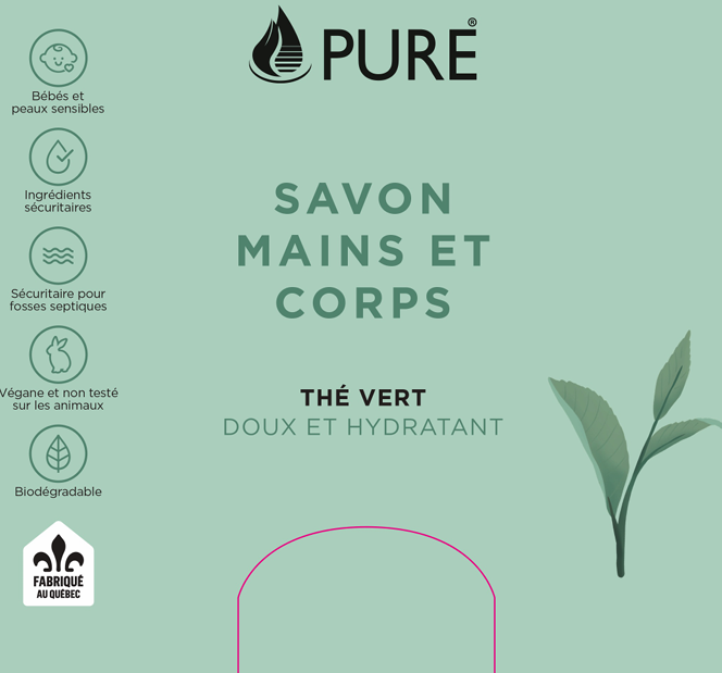 Savon mains et corps Pure - Vrac
