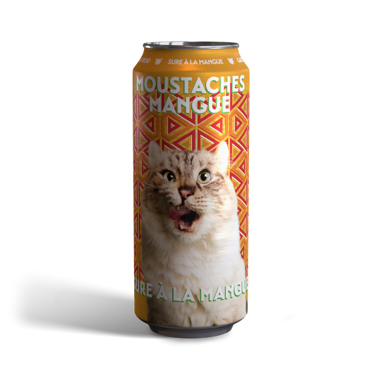 Moustache mangue (consigne 0,10$)