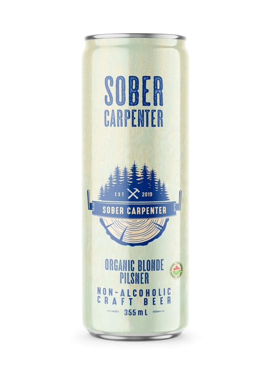 Bière sans alcool Sober Carpenter - Pilsner blonde biologique (consigne 0,10$)