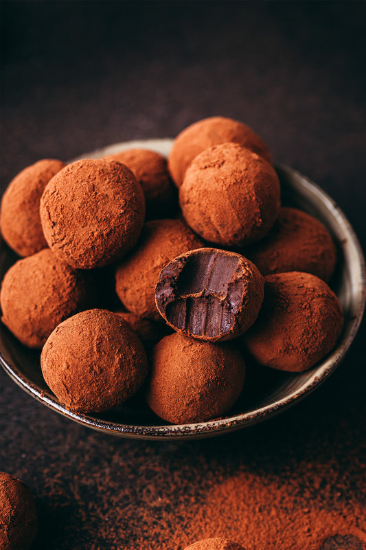 Truffe croustillante à la crème chocolatée