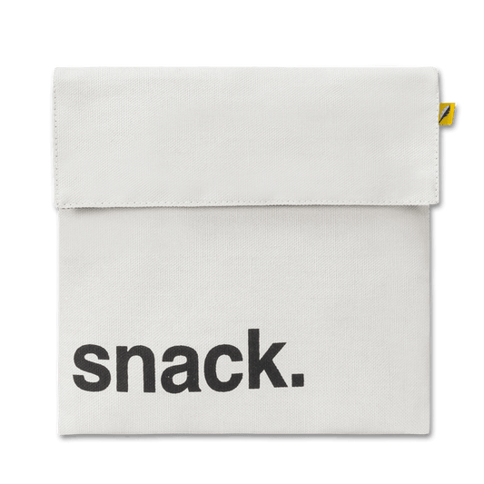 Sac à collations flip en coton biologique