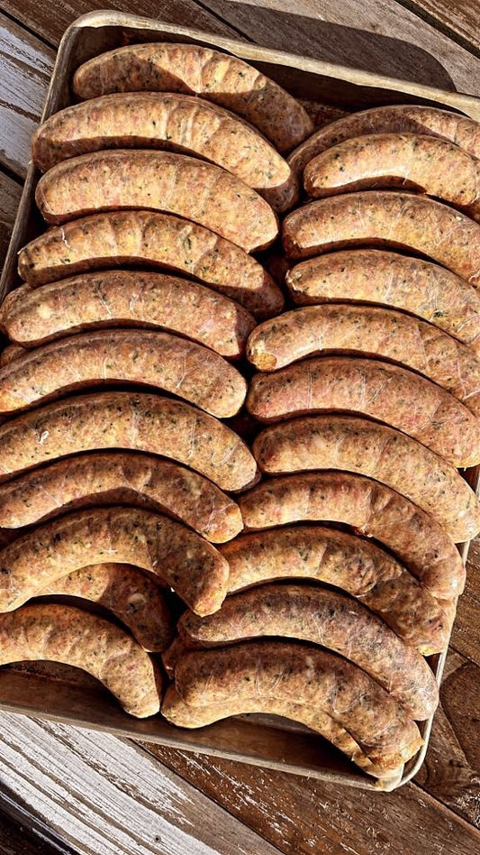 Saucisse surgelée maison