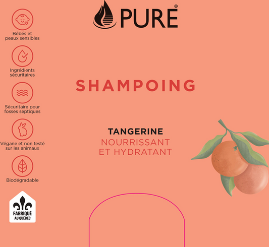 Shampoing tangerine Pure - Vrac