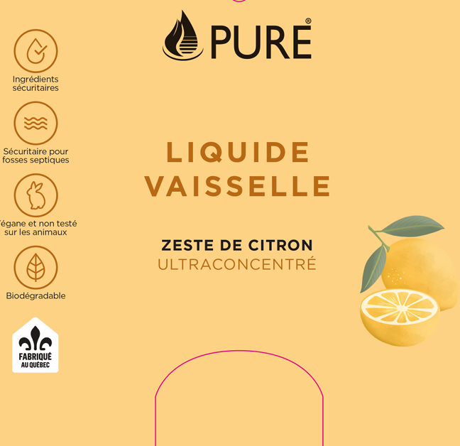 Liquide vaisselle et mains Pure - Vrac