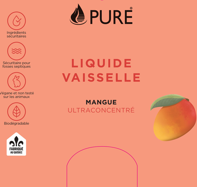 Liquide vaisselle et mains Pure - Vrac