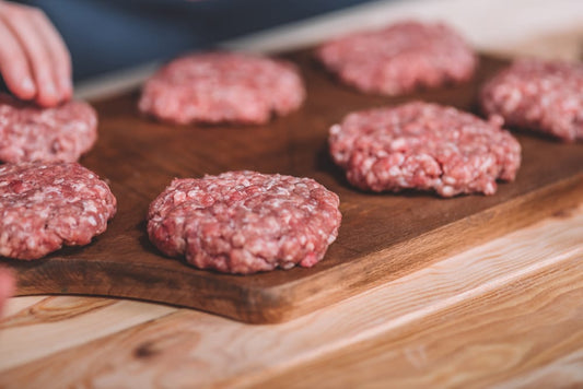 Boulette à hamburger surgelée