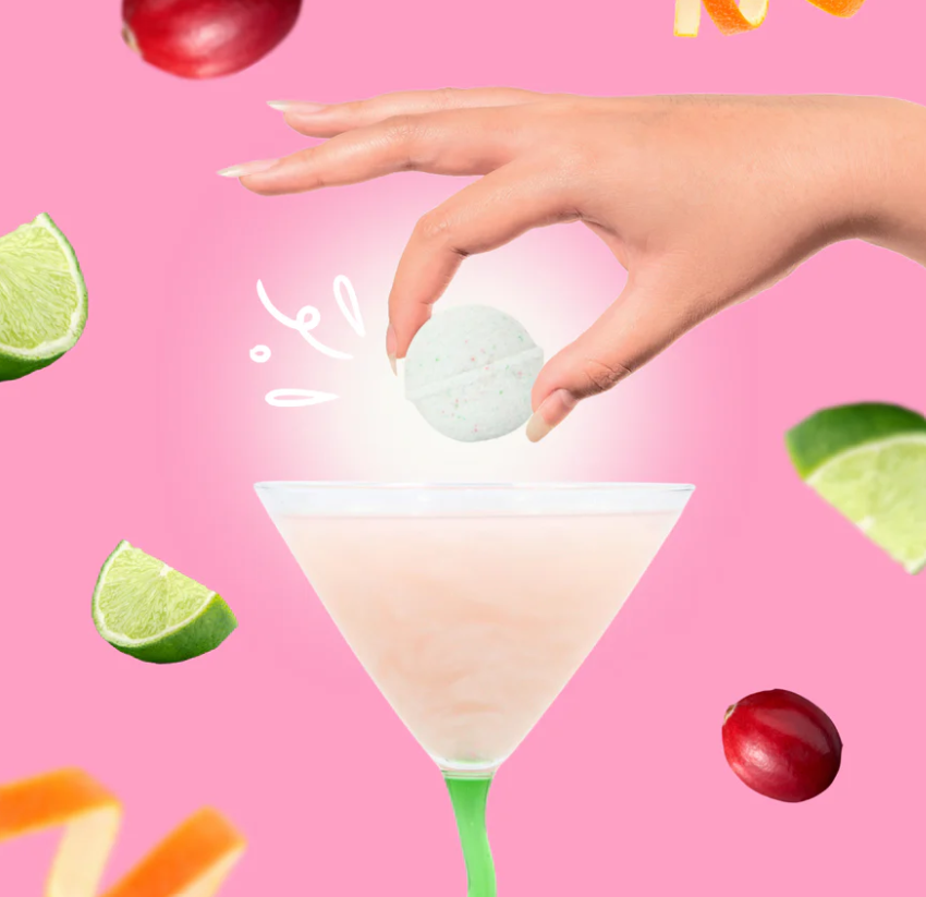 Bombes à cocktail - Cosmo (Boite de 4)