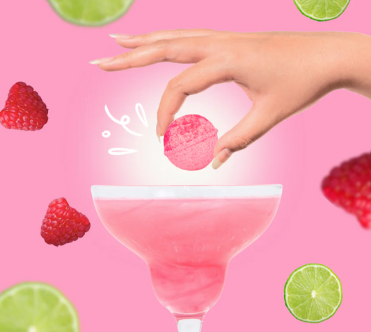 Bombes à cocktail - Margarita framboise (Boite de 4)