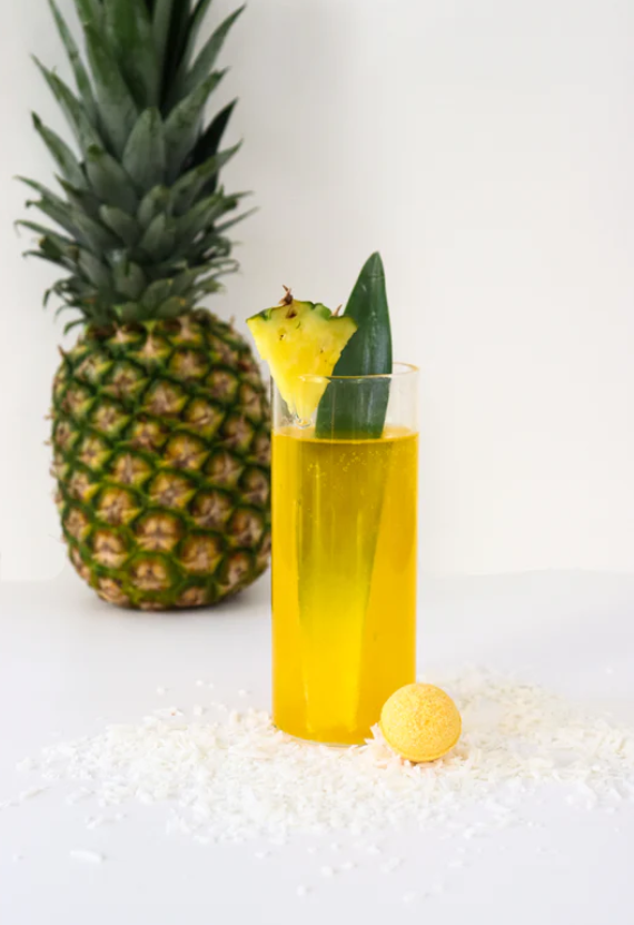 Bombes à cocktail - Piña Colada (Boite de 4)