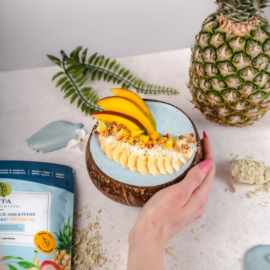 Smoothie Bleu Tropical