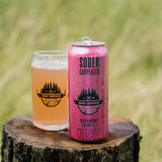 Bière sans alcool Sober Carpenter - Framboises Sûres (consigne 0,10$)