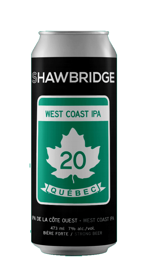 West coast IPA 20 (consigne de 0,10$)