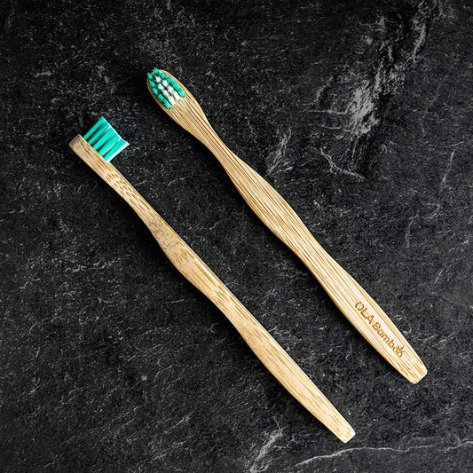 Brosse à dents pour animaux en bambou