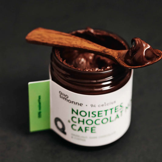 Tartinade Noisettes, Chocolat noir & Café