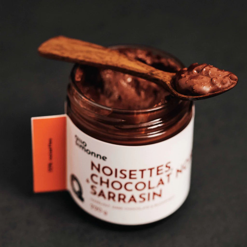 Tartinade Noisettes, Chocolat noir & Sarrasin