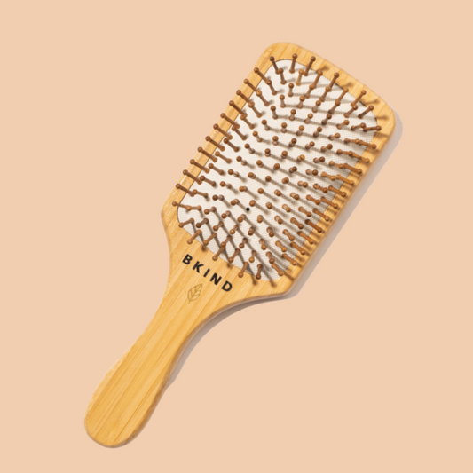 Brosse à cheveux en bambou biodégradable