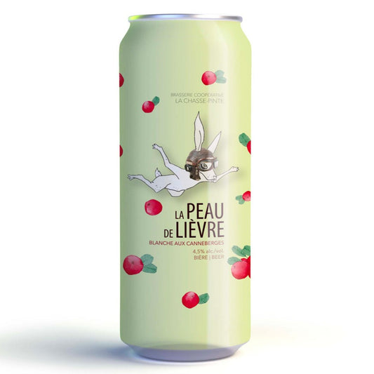 Peau de lièvre canneberge biologique (consigne 0,10$)